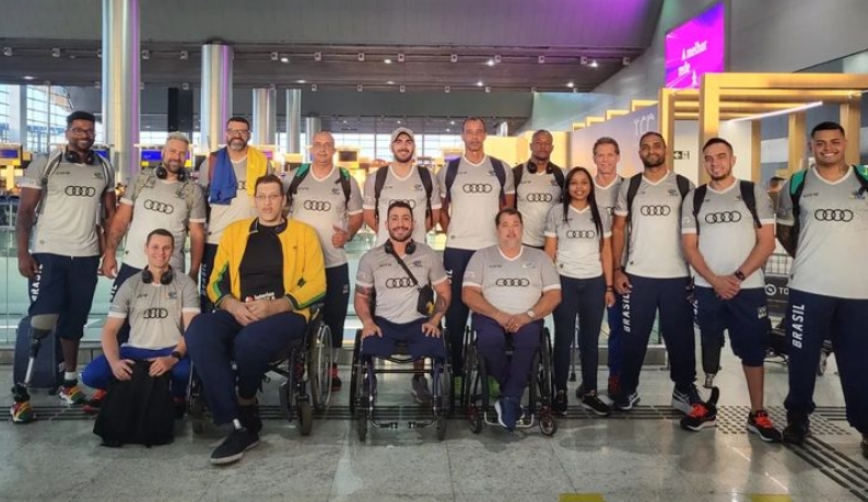 Ninão rumo à Bósnia, para o Mundial de vôlei sentado | Foto: divulgação / CBVD